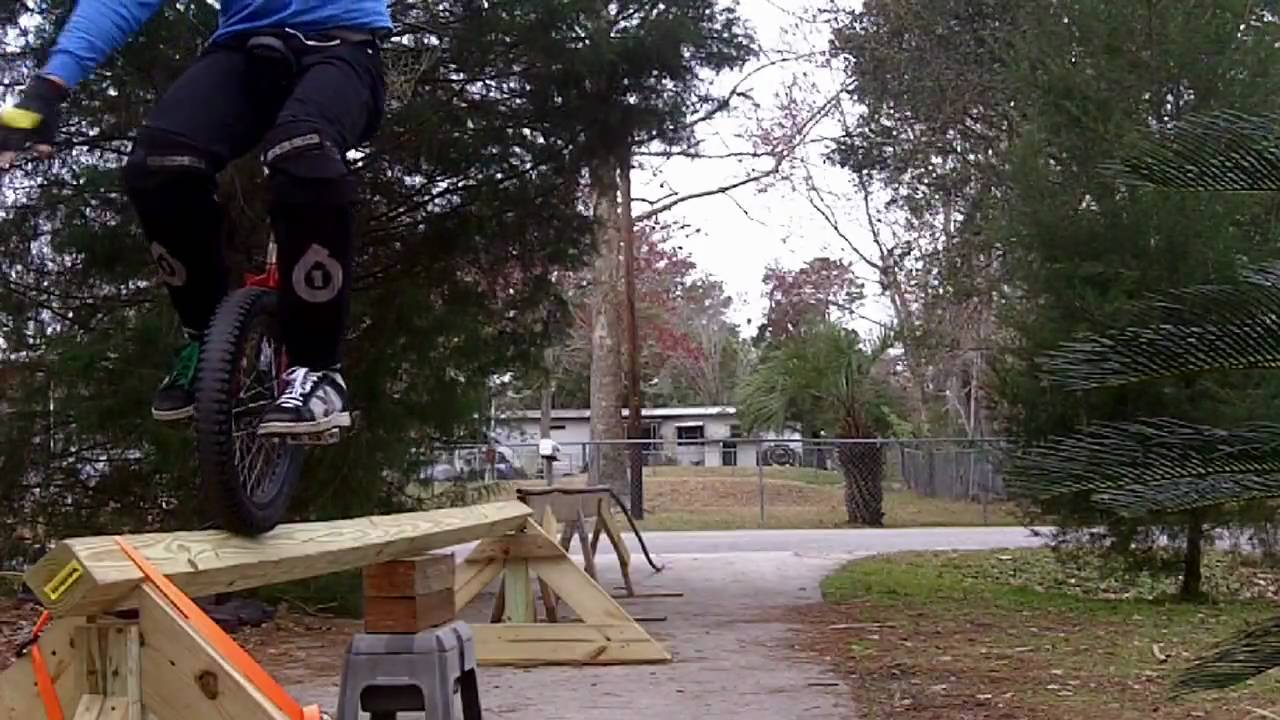 backwards unicycle rail riding YouTube
