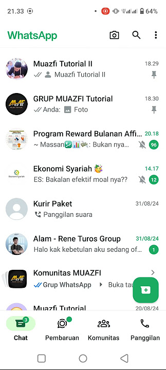 Cara Mengaktifkan Getar Notifikasi Pesan di WhatsApp