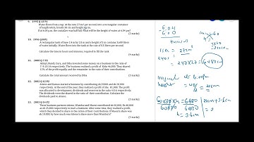 【KCSE Past Questions: Rates Form ONE】