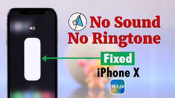 How To Fix iPhone X Sound Not Working!