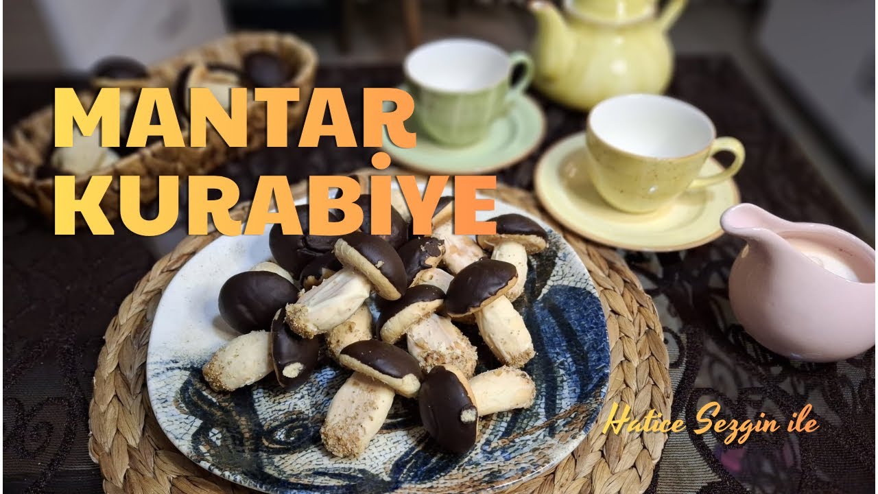 ÇAY SAATİNİN GÖZDESİ 🍄🍄‍🟫 ÇİKOLATALI MANTAR KURABİYE 🍪 