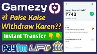 Gamezy App Se Paise Kaise Withdraw Kare | Gamezy Se Paise Kaise Nikale | Gamezy Withdrawal Proof screenshot 3