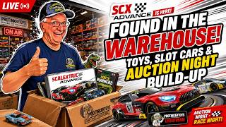 Found in the Warehouse! Toys, Slot Cars &amp; Auction Night Build-Up