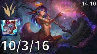 Lillia Jungle vs Rumble - EUW Master | Patch 14.10