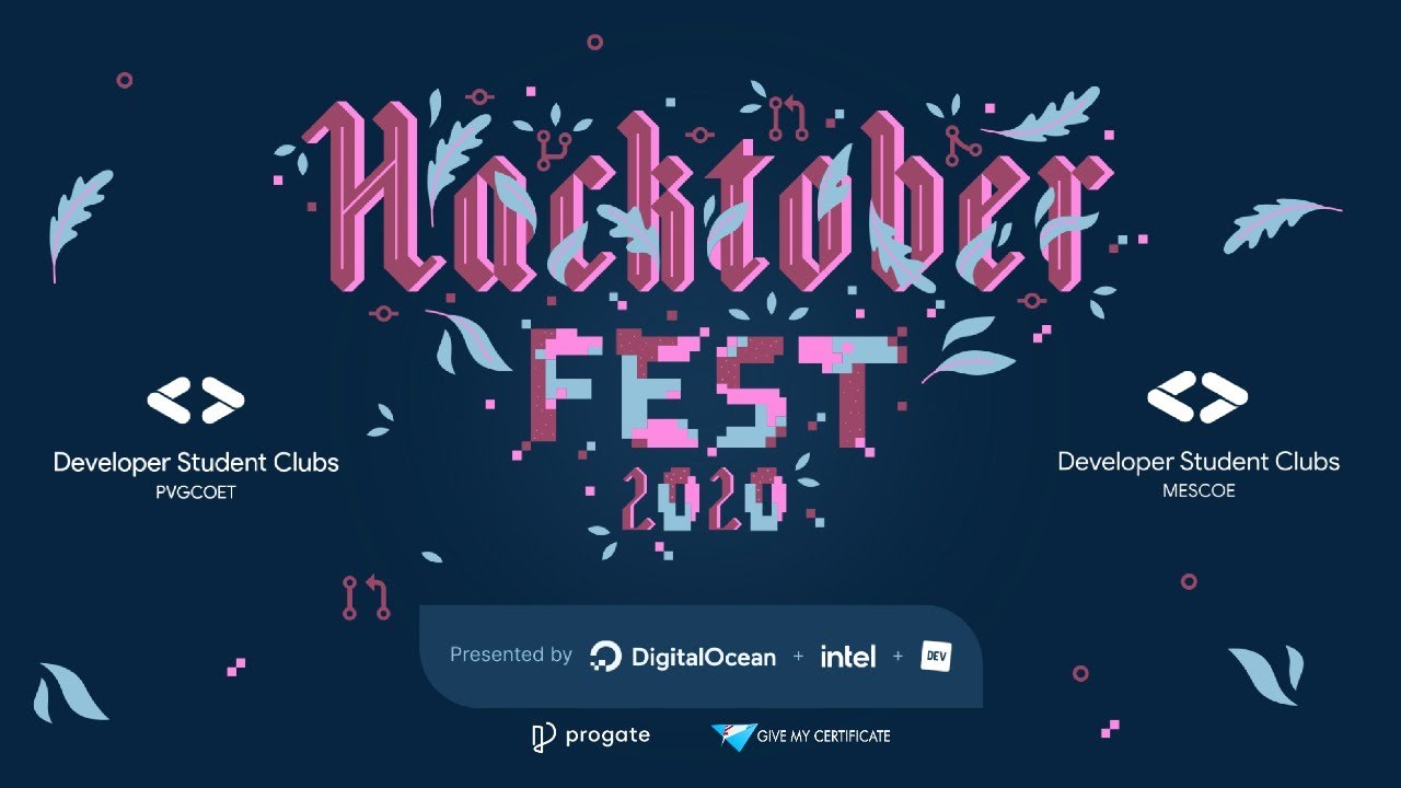 HacktoberFestPune -  DSC MESCOE x DSC PVGCOET