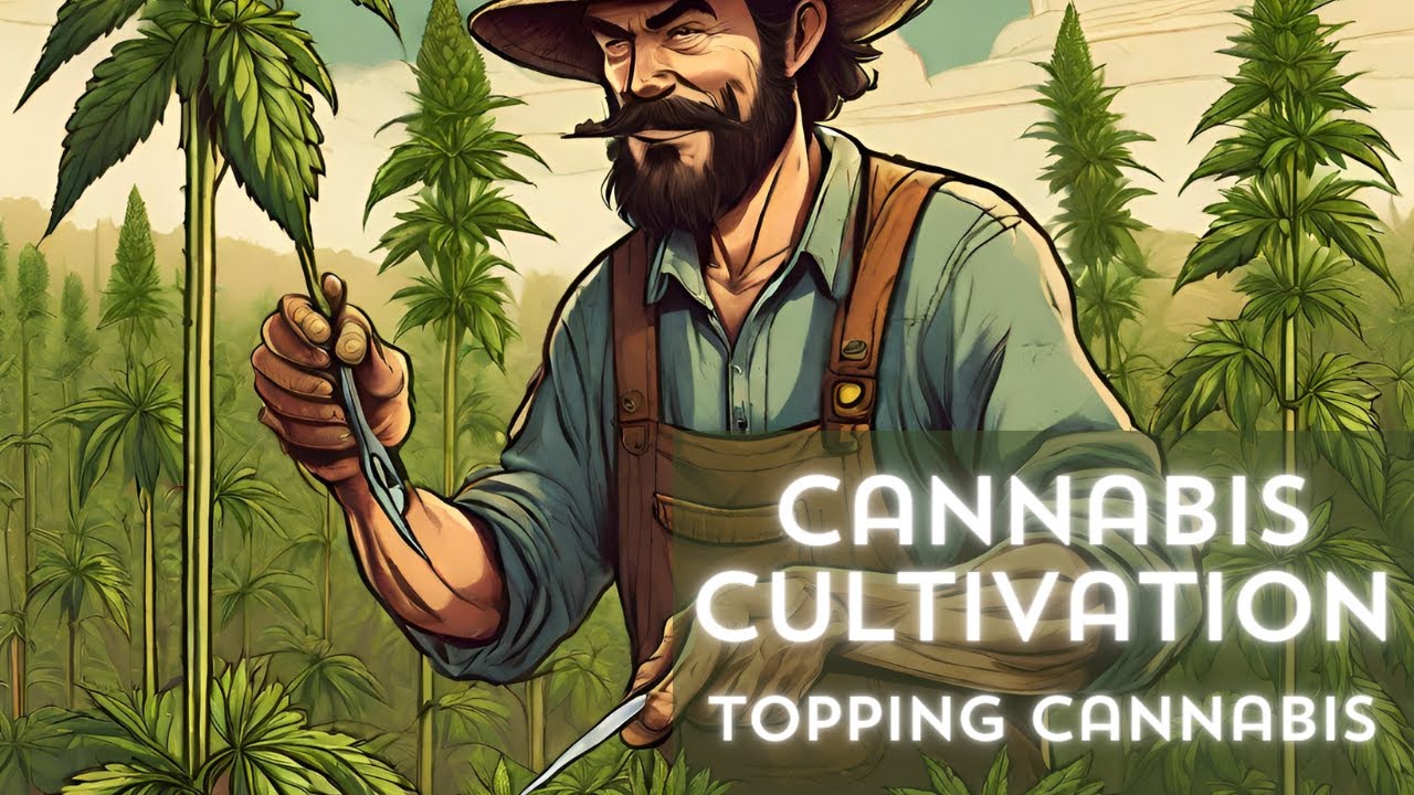 Cannabis Toping. A  guide into the world of cannabis cultivation.