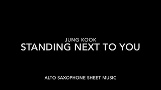 STANDING NEXT TO YOU - JUNG KOOK
