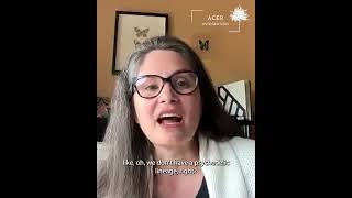 Melanie talks about connecting to her European lineage through ACER Integration