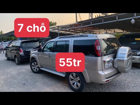 Video Dàn xe 7 chỗ máy Dầu - Xăng, Nhập - Việt chỉ 55tr , Rẻ... - youtube