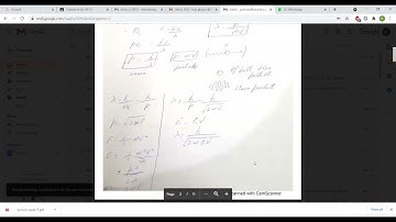 Chapter 3 (Wave Properties of Particles)