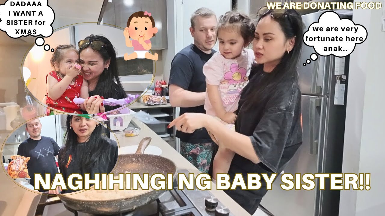 Похоже, он хочет младшую сестру на это Рождество 👶