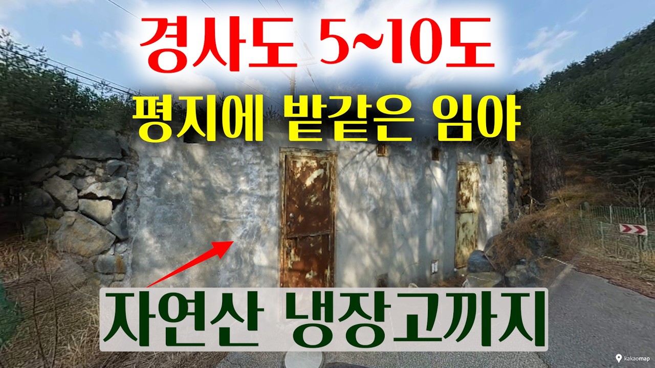 [1548-2][임야매매] 평지 같은 임야매매