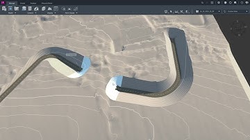 Autodesk InfraWorks - Cable route modelling with directional drilling sections
