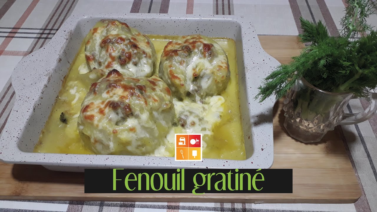 Fenouil gratiné - بسباس بالبشمال في الفرن نبنين