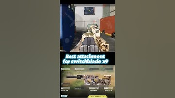 Best attachment for switchblade x9 n2023🥵🥵😱#codm #shorts #gaming #switchbladex9 #youtubeshorts #codm