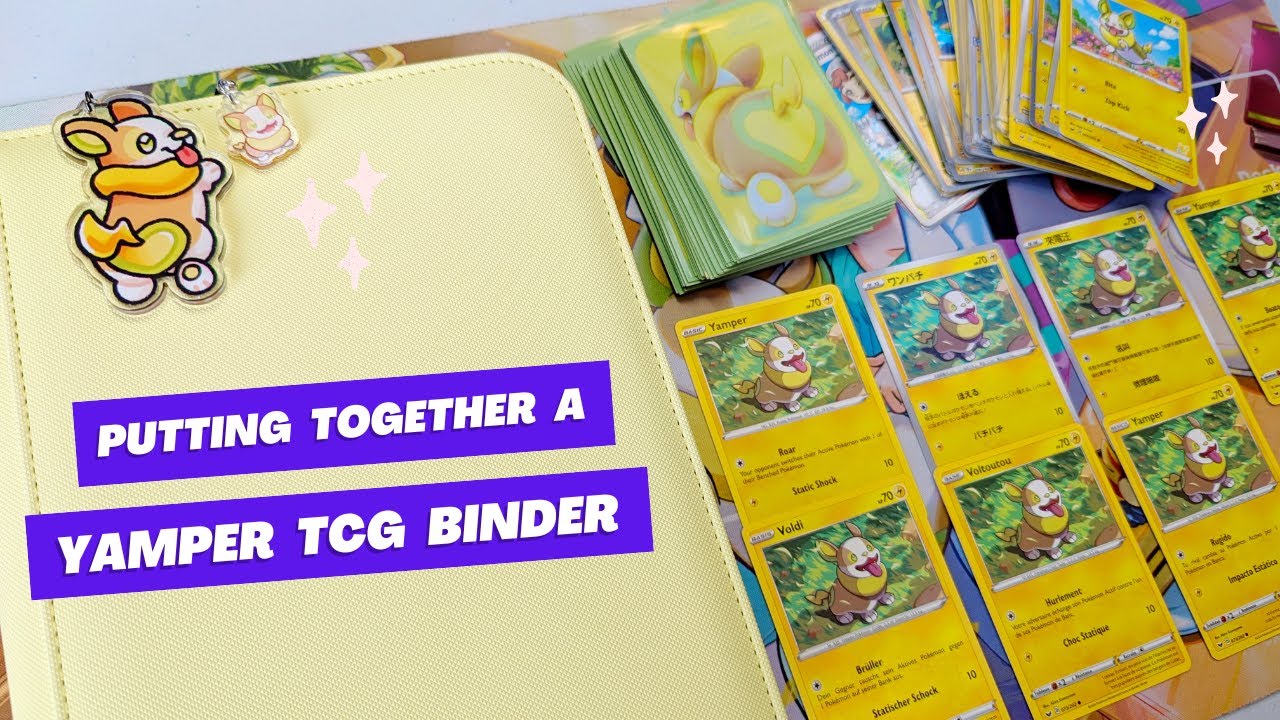 Собираем альбом для карточной игры Yamper TCG! ⚡ | Коллекция Yamper