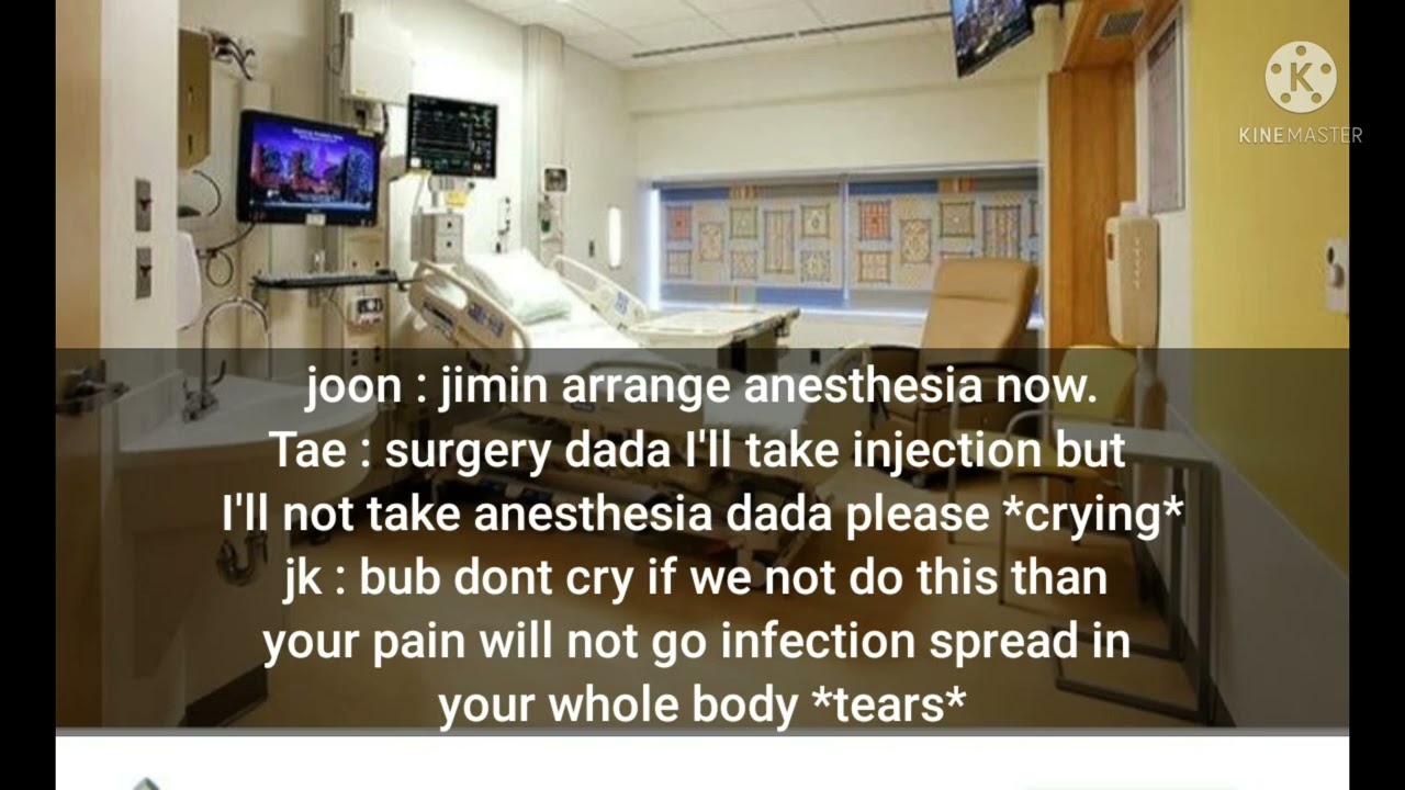 when Tae get Anesthesia 😭 taekookff one shot