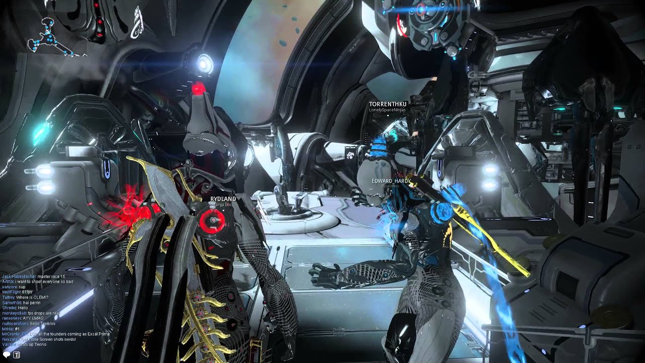 Warframe Hub stress test 1