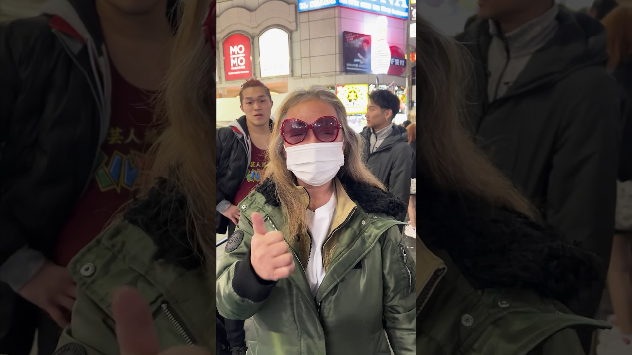 歌舞伎町の東横に住んでる少女をバッサリ切ってご機嫌にしたぞ!#メンズヘア #メンズカット #路上カット #メンズセット #ストリートカット
