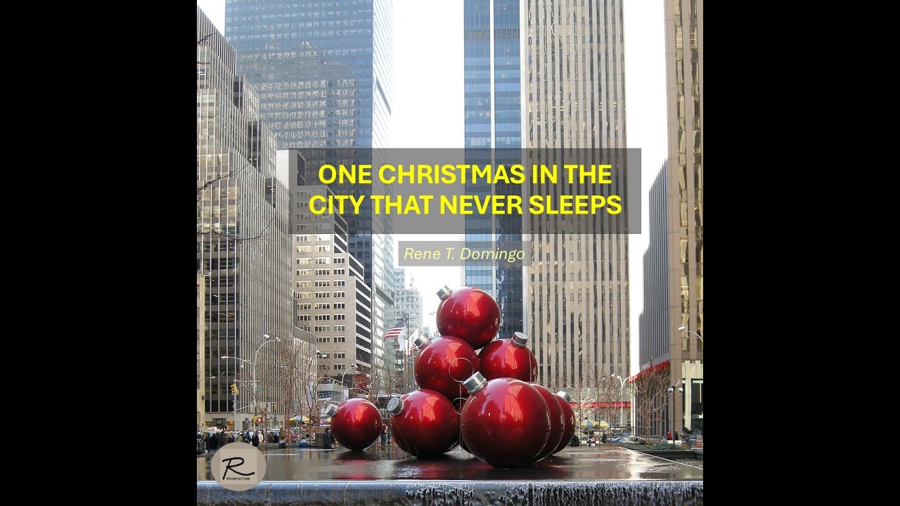 NEW YORK CITY - ONE CHRISTMAS IN THE CITY THAT NEVER SLEEPS - YouTube