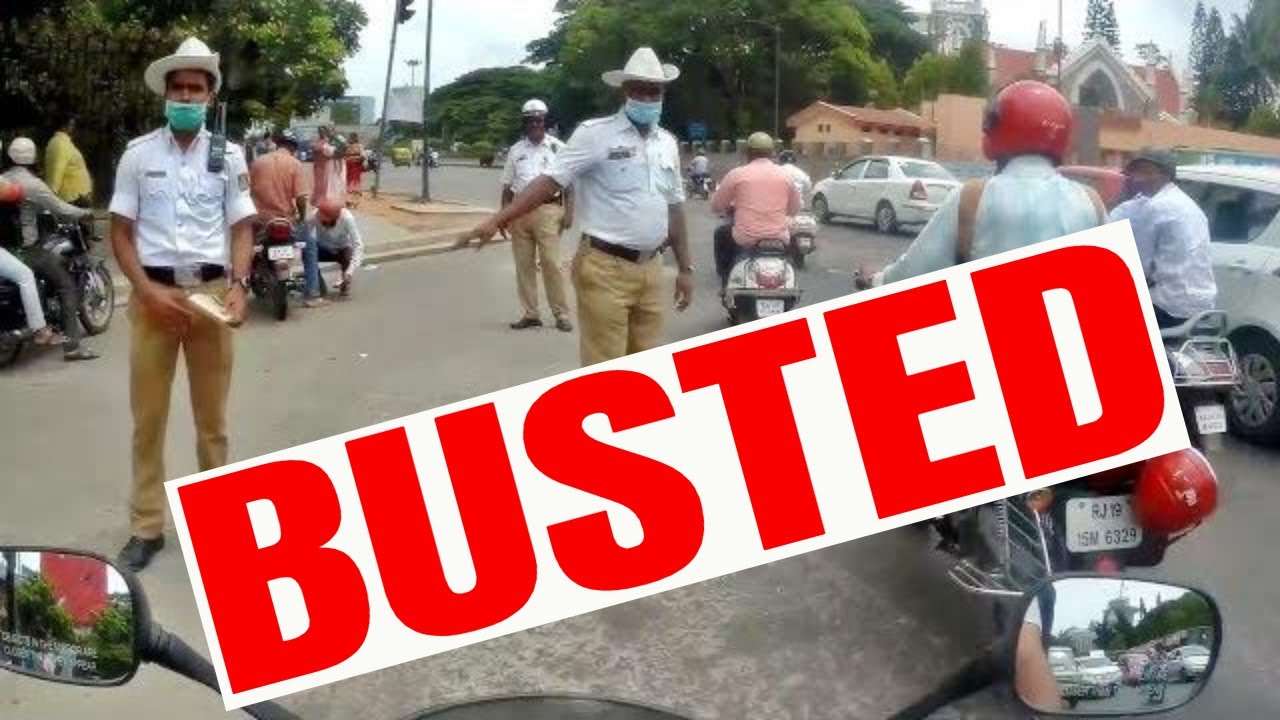 Kindest Bangalore Traffic Police Cop | How Traffic Police in India Behave