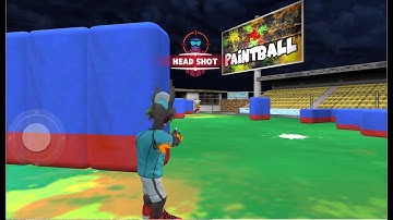 Paintball Shooting Gameplay 3D | Santa Shooting Paintball | New year gaming | Mobile Game #1