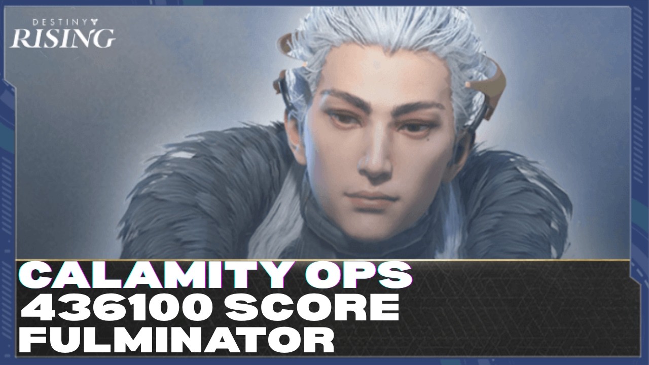 Calamity Ops - Fulminator - 436100 - Ning POV