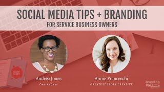 3 Social Media Tips for Small Business Owners with Andréa Jones screenshot 2
