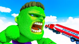 Cars vs HULK | Teardown