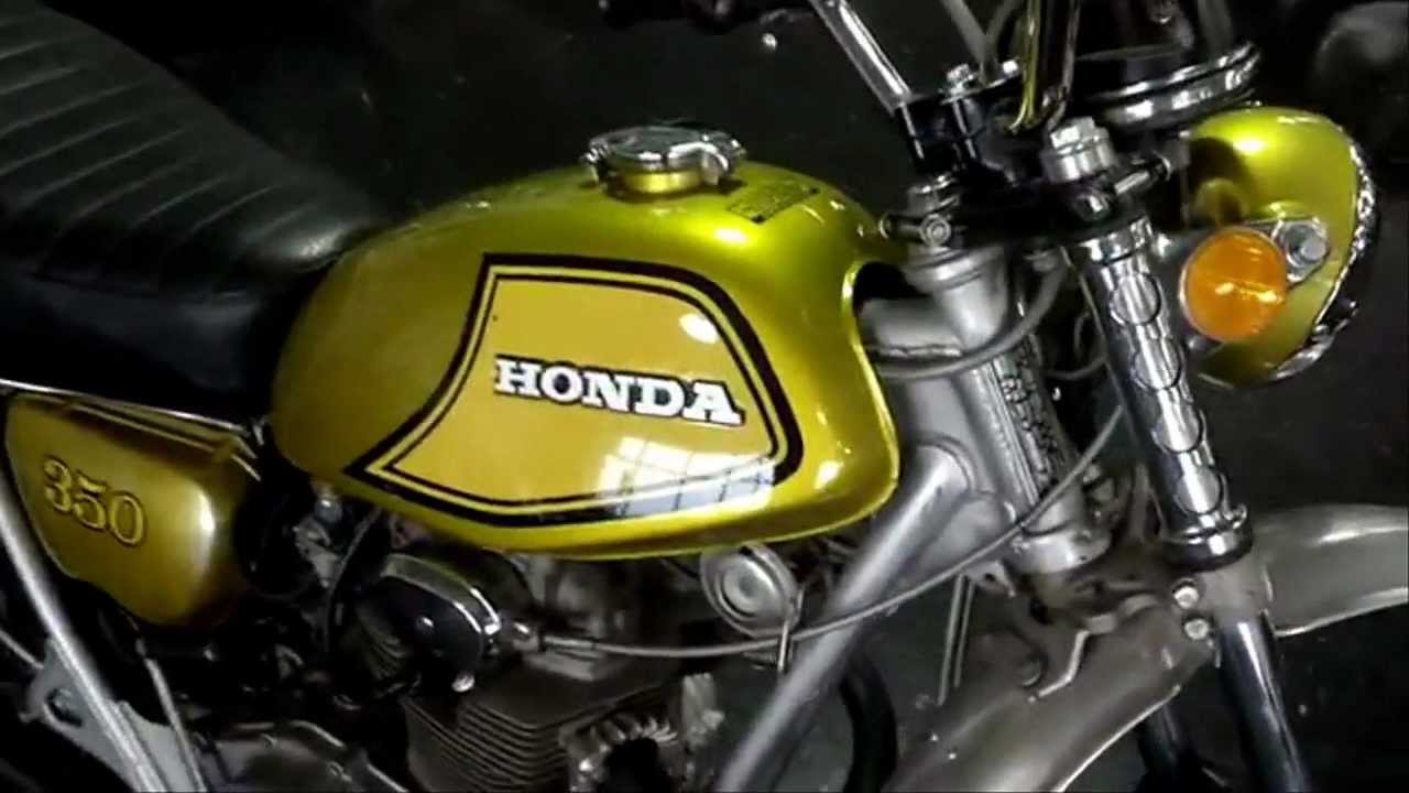 1972 Honda SL350K2 For Sale / Walk Around Video - Honda of ...