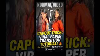 Viral Paper Transition Tutorial in CapCut! 📄🔥#cupcutedit2026 #viral
