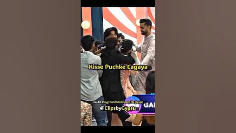 Huge Fight In Playground - Elvish yadav & Munawar #shorts #trending