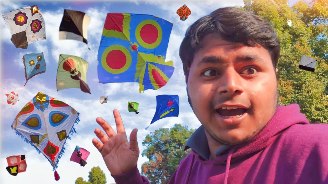 Kites Ki Barish Ho Gayi 😱 2 Tukal Kite Looting On Roof