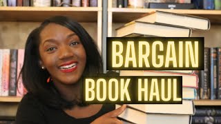 Bargain Book Haul | Books for Cheap