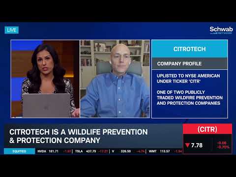 CitroTech® CEO Wes Bolsen Discusses Wildfire Prevention | CITR