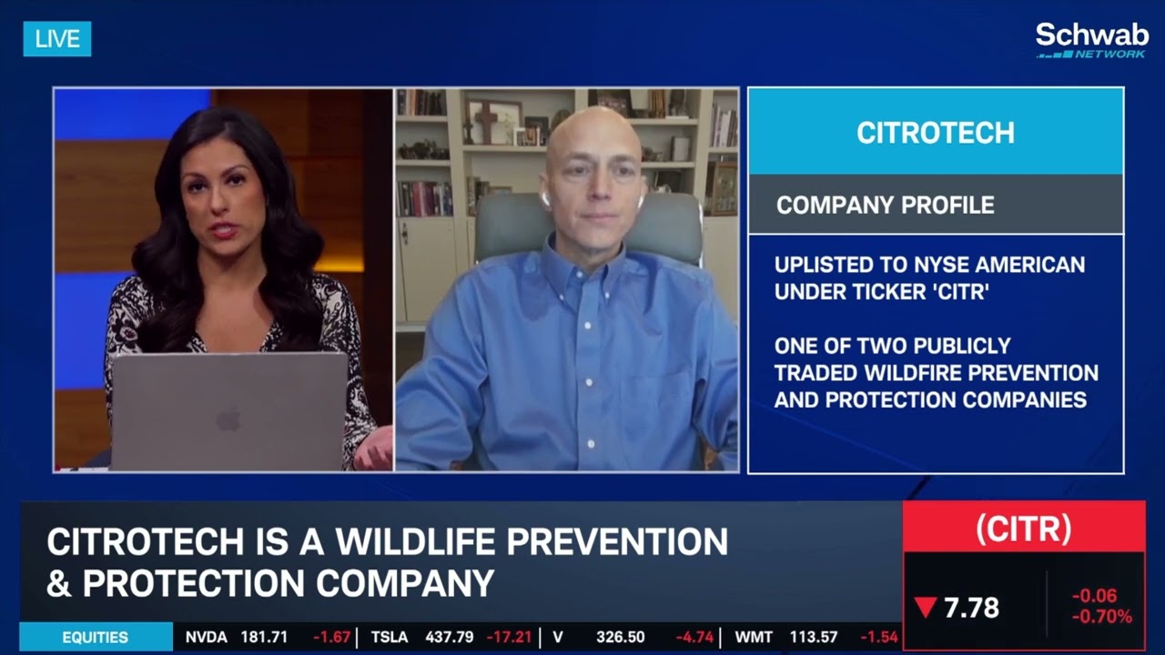 CitroTech® CEO Wes Bolsen Discusses Wildfire Prevention | CITR