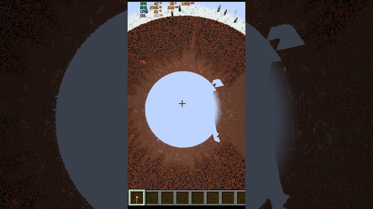 Normal TNT vs Supernova TNT Minecraft 