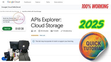 APIs Explorer: Cloud Storage [2025] GSP421 #qwiklabs