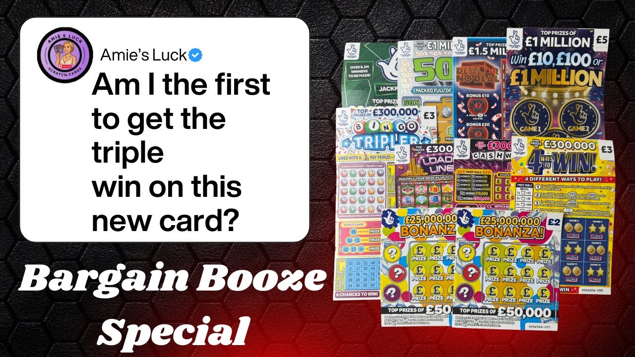 🔴💸 Bargain Booze Scratch Card Session… then THIS TRIPLE WIN happened! 🔴🔥
