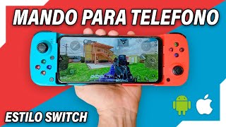 Native Switch-Style Mobile Gamepad with No Apps | BSP-D3 Controller [Android/iOS]