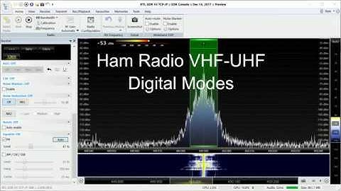 Ham Radio VHF UHF Digital Modes