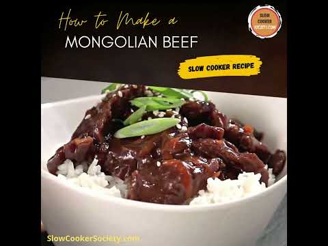 Delicious Crock Pot Mongolian Beef| How to Prepare Slow Cooker Mongolian Beef Recipe