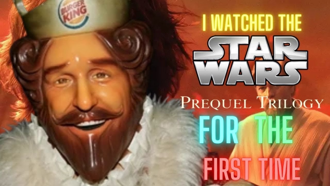 I watched every star wars PREQUEL movie for the first time - YouTube