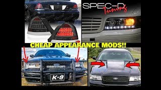 PART 2! TOP 5 Best Appearance Mods For Your Crown Victoria with links!!