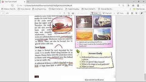 class 7 geography chapter 4 Major landforms lecture 3