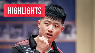 Highlights Fanbo Meng vs. Simon Gauzy