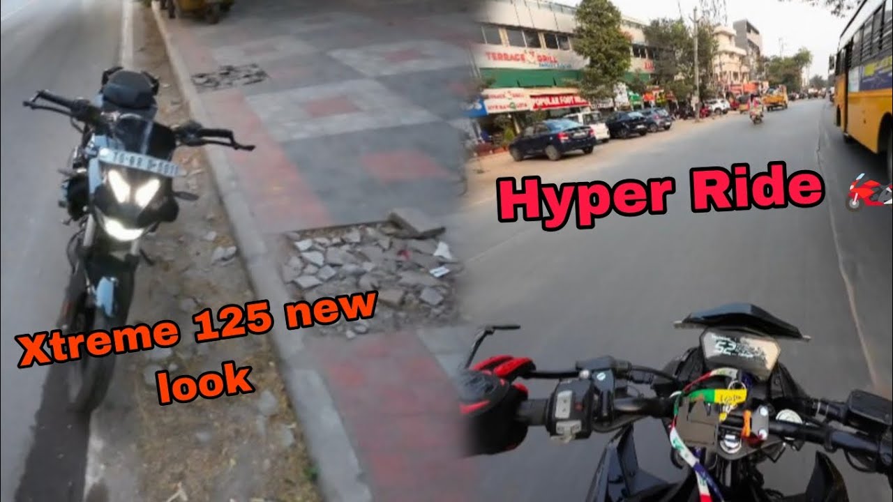 xtreme 125 ka new look || Hyper Ride|| 