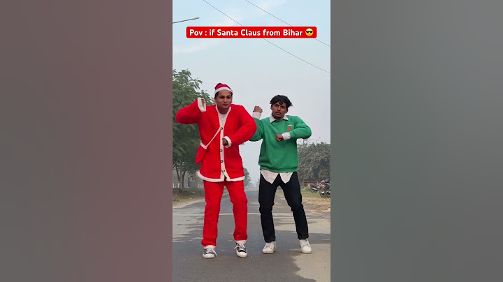If Santa Claus from bihar 😎 | the most viral comedy 🔥 #ytshorts #shorts