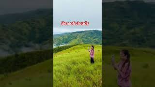 Amazing  God creation Sea of clouds at hambubuyog ginatilan cebu