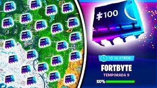 Todos Los Fortbyte Ocultos Del Mapa Fortnite En Este Vídeo Ubicación Exacta